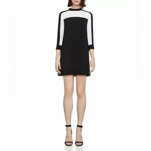 BCBGMAXAZRIA Stephanie Colorblocked Dress